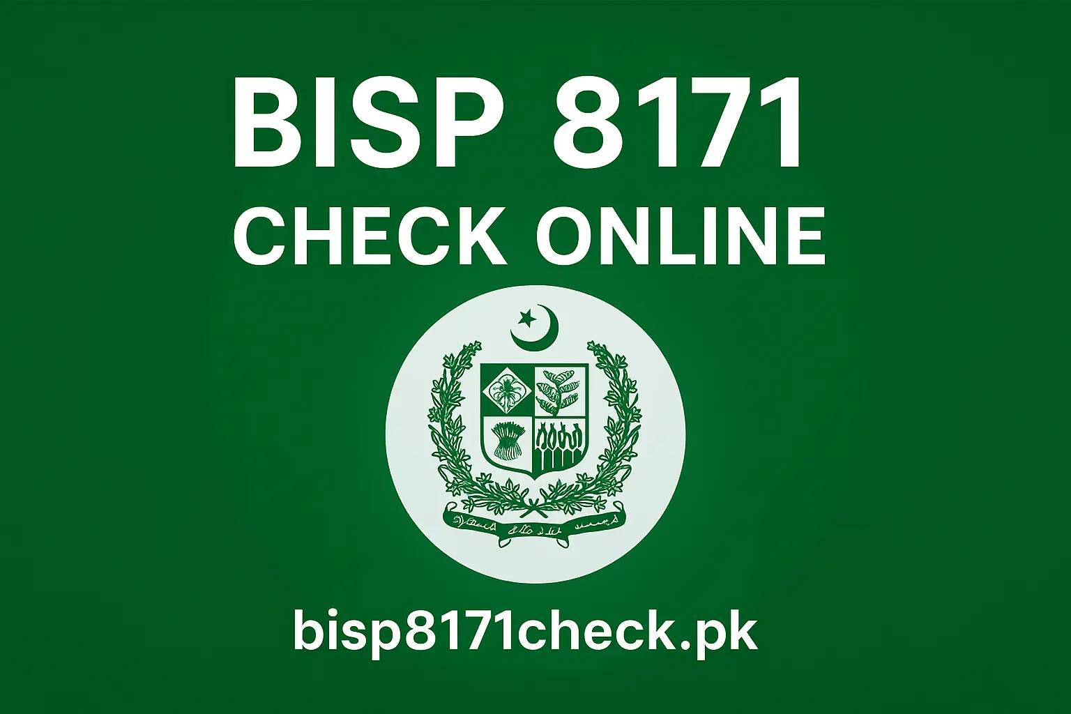 BISP 8171 Online Registration 2025 Step by Step Guide BISP 8171 Online Registration 2025 Step by Step Guide